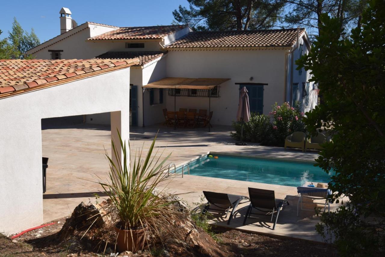 La Bastide Blanche Magnifique Villa 5 Etoiles 5 Chambres Et Piscine Privee Sur 6500 M Var Lorgues Dış mekan fotoğraf